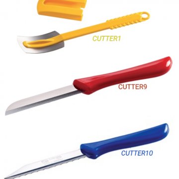 COLTELLINO MANICO IN PLASTICA CUTTER