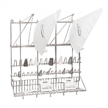 PORTA SACCHETTI E CORNETTI INOX