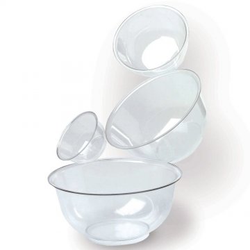 BACINELLA POLICARBONATO TRASPARENTE PER MICROONDE