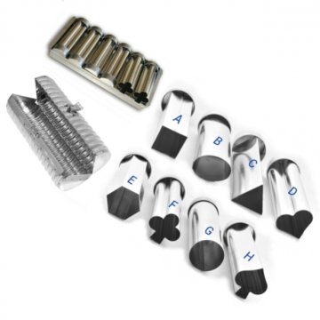 STAMPO TUBOLARE PER TARTINE