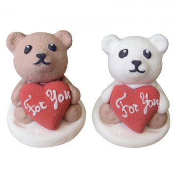 DECORAZIONE ORSI SAN VALENTINO PZ 24