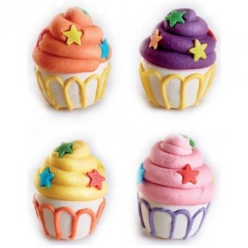 DECORAZIONE CUP CAKE ZUCCHERO PZ 48