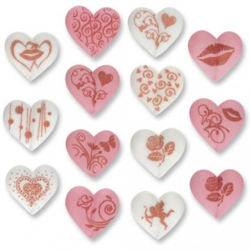CUORI ZUCCHERO CON MOTIVI ASS.