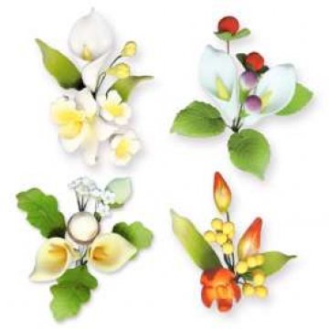 BOUQUET PICCOLI COLORATI ASS. H 8 PZ 30