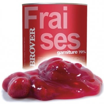 BROVER FRUIT FILLING 70% FRAGOLA 2,70