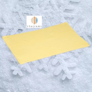 *SFOGLIA CRUDA LAMINATA 550X380X5 BURRO