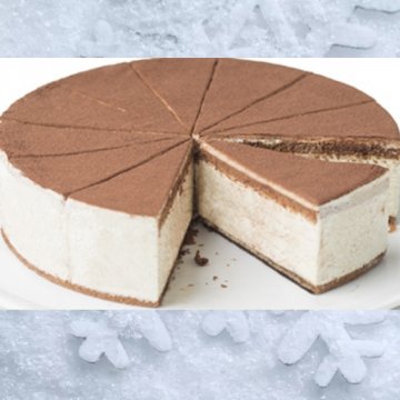 * 320R019 TORTA TIRAMISÙ ROTONDA PAN DI SPAGNA KG 1,15
