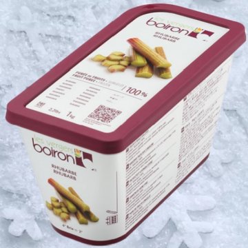 *PUREA CONGELATA 100%  RABARBARO KG1