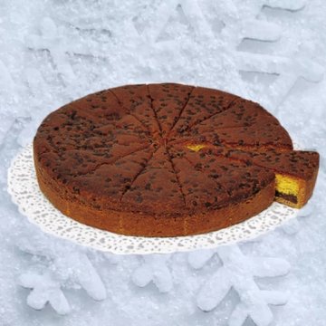 *TORTA CIOCCOLATO PRETAGLIATA 14 FETTE KG 1,3 PZ 1