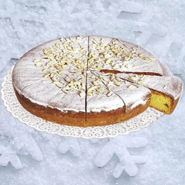 *TORTA PINOLI PRETAGLIATA 14 FETTE KG 1,3 PZ 1