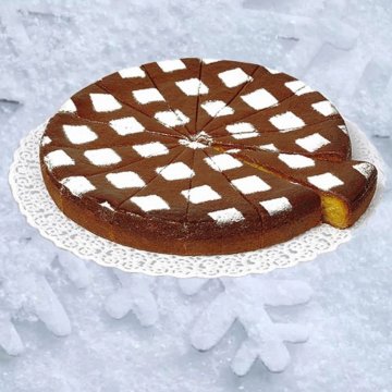 *TORTA ZAGARA PRETAGLIATA 14 FETTE KG 1,3 PZ 1