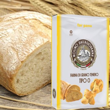"DALLAGIOVANNA" FAR PANE TIPO 0 B KG 25