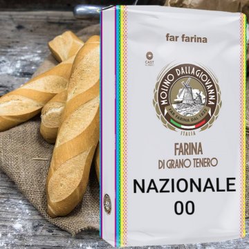 "DALLAGIOVANNA" FAR FARINA NAZIONALE BLU KG 25