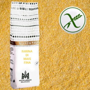 FARINA DI MAIS GIALLA FUMETTO S/G KG25