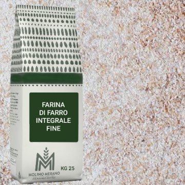 FARINA DI FARRO INTEGRALE FINE KG 25