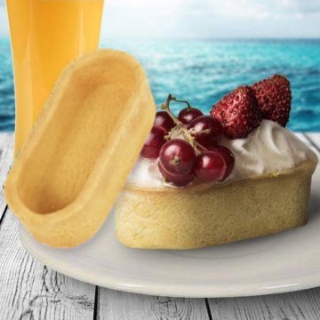 TARTELLETTE ECLAIR FROLLA MIGNON NTL AL BURRO 70 MM PZ 60