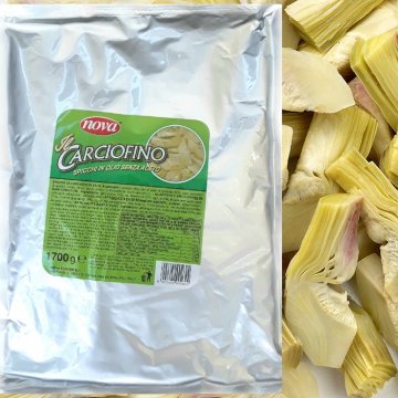 CARCIOFI SPICCHI OLIO BUSTA GR 1700