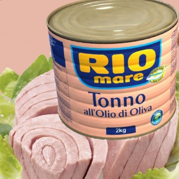 TONNO RIO MARE IN OLIO DI OLIVA KG 2